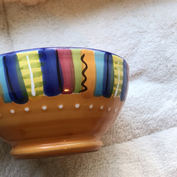 Lamas made in Italy colorful salsa bowl with spoon. - Picture 4 of 15